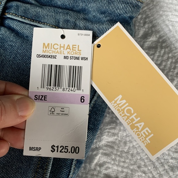 NWT Michael Kors Selma bootcut jeans - Picture 7 of 11